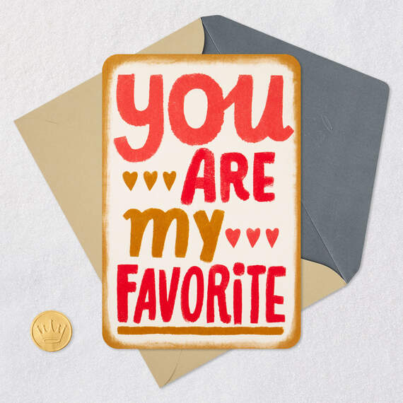 You Are My Favorite Blank Card, , large image number 4