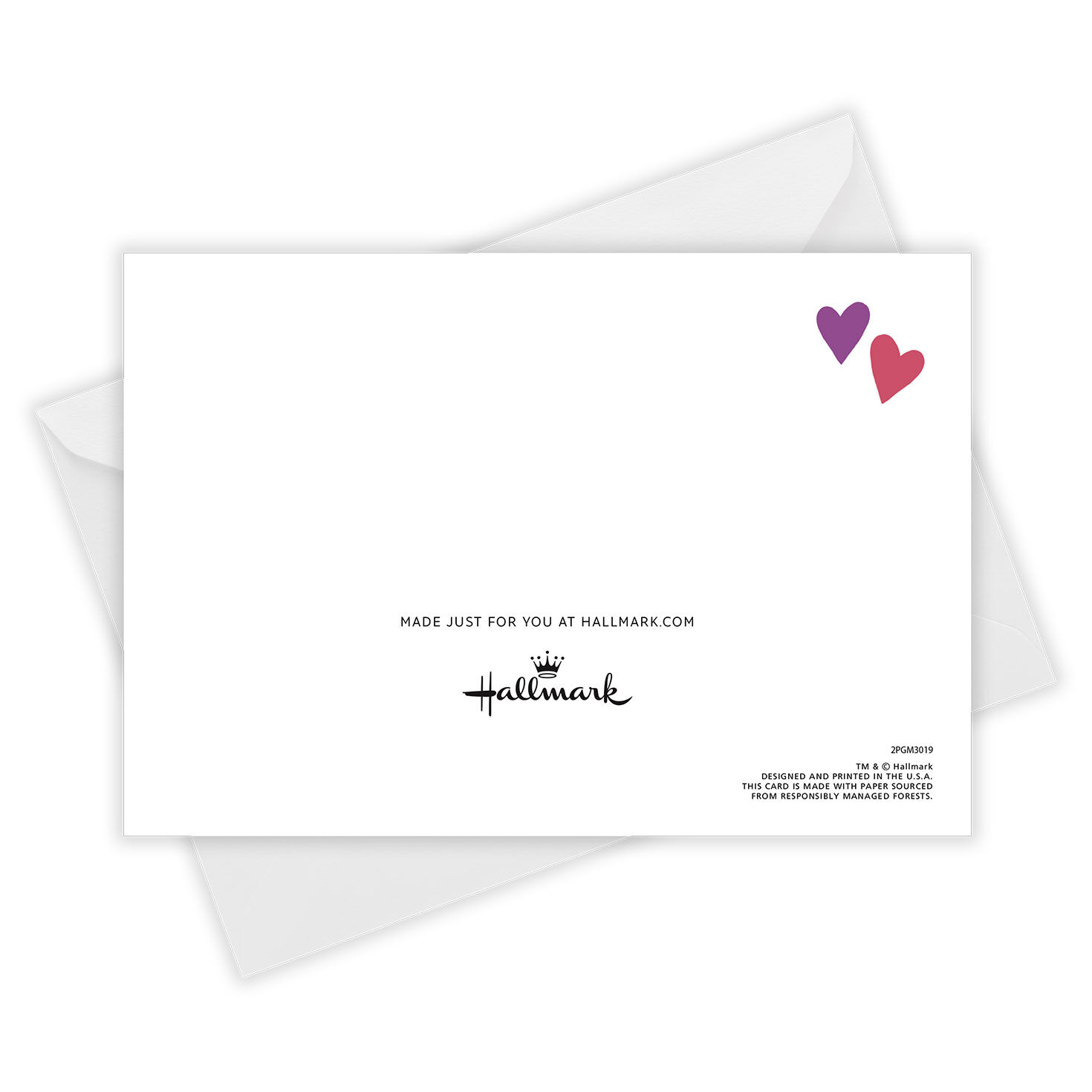 Bright Ombr&eacute; and Hearts Custom Mother's Day Card, , large image number 5