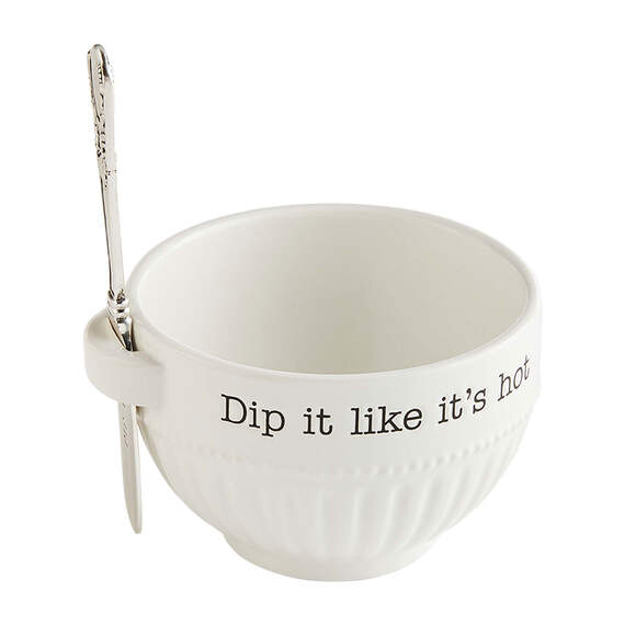 Mud Pie Dip Bowl and Spreader, Set of 2, , large image number 1