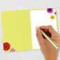 Colorful Daisy Flowers Blank Card Signing card image number 5