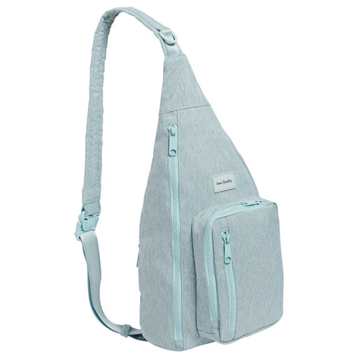 Vera Bradley Sling Backpack in ReActive Navy Mint Heather, 