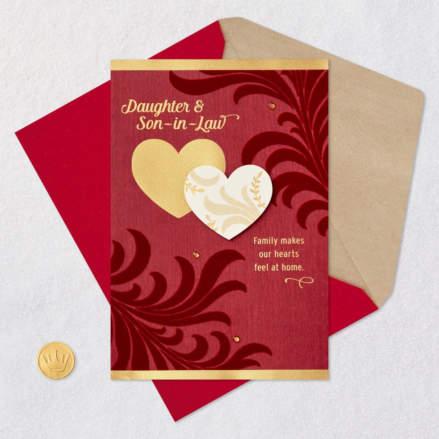 Hearts at Home Valentine's Day Card for Daughter and Son-in-Law for only USD 6.59 | Hallmark
