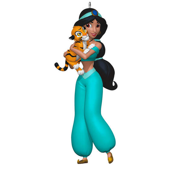 Disney Aladdin Jasmine and Rajah Ornament, , large image number 1