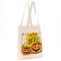 13" Ghost and Pumpkins Canvas Halloween Tote Bag, , large image number 6