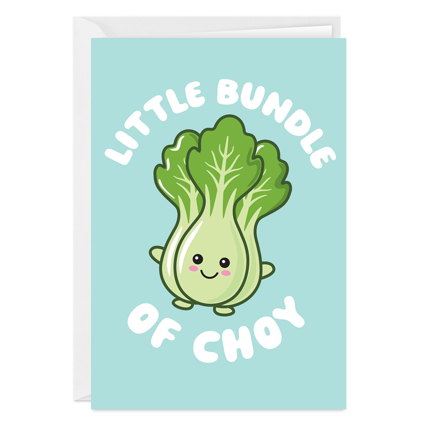Little Bundle of Choy Custom New Baby Card