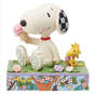 Jim Shore Peanuts Snoopy and Woodstock Eating Ice Cream Figurine, 5.12", , large image number 1