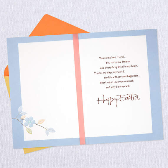 My Friend, My Love Romantic Easter Card, , large image number 3