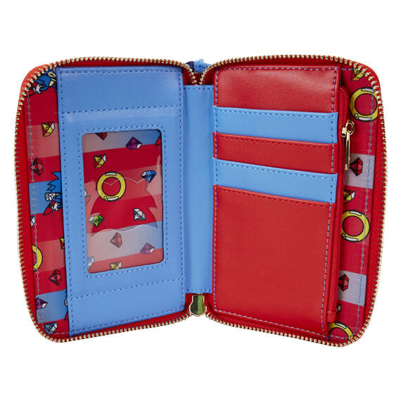 Loungefly Sonic the Hedgehog Zip-Around Wallet, , large image number 4