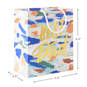 6.5" Best Dad Colorful Abstract Small Father's Day Gift Bag, , large image number 3