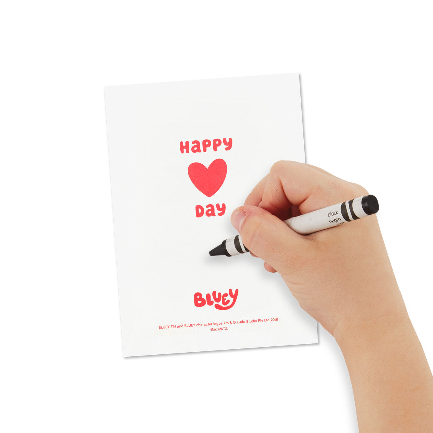 Bluey and Bingo Kids Assorted Valentines With Stickers, Pack of 24, , large image number 6