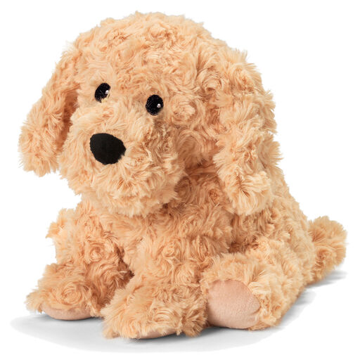 Warmies Heatable Scented Golden Retriever Dog Stuffed Animal, 10", 