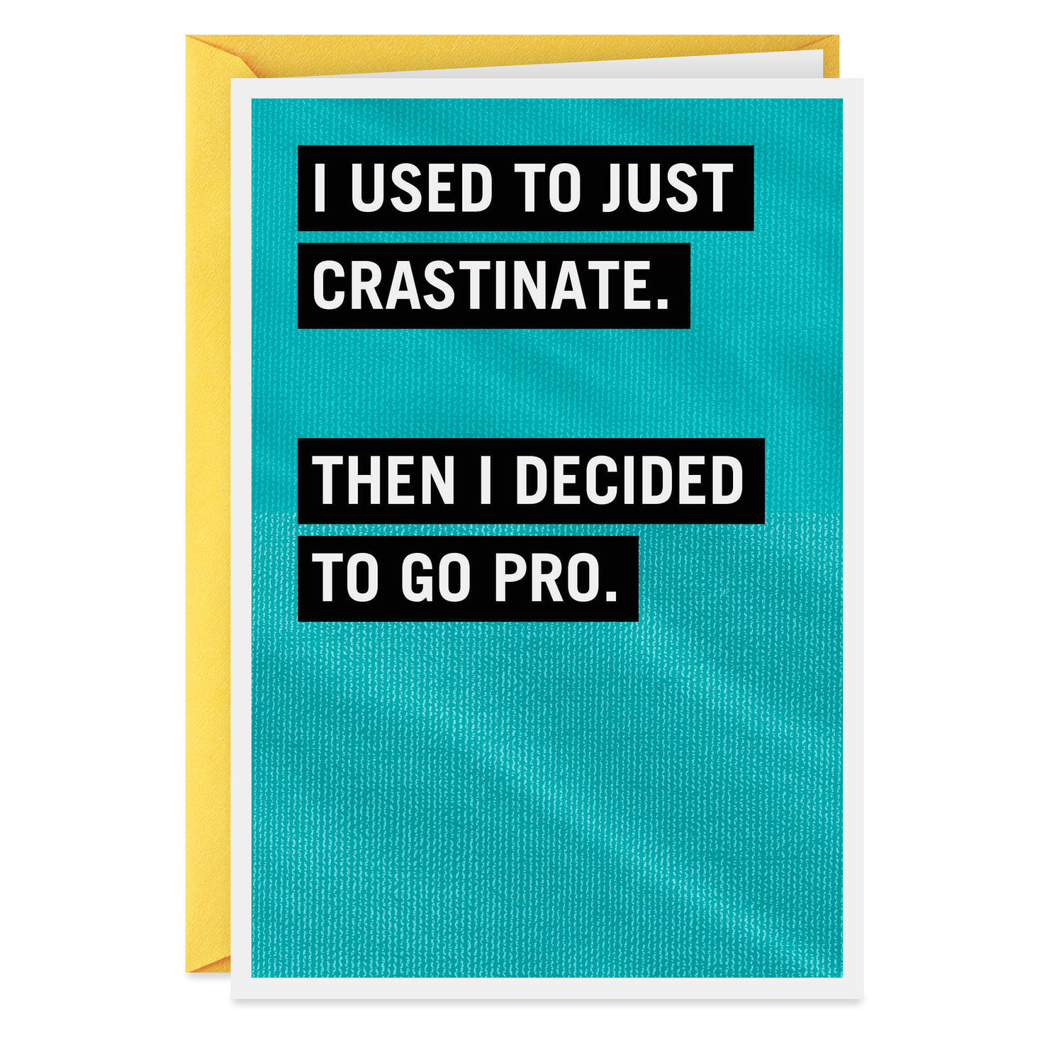 Crastination crastination