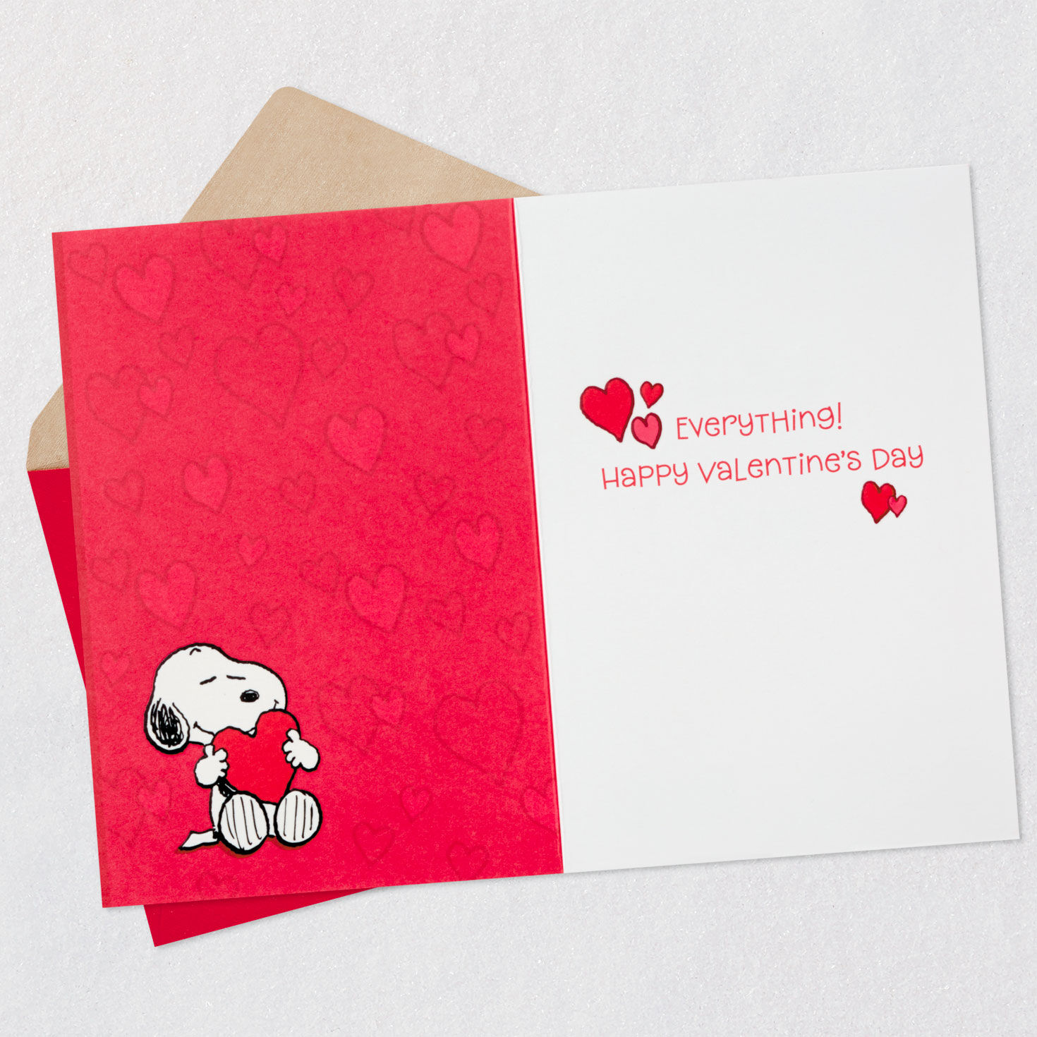 Peanuts® Love Everything About You Valentine's Day Card for only USD 2.99 | Hallmark