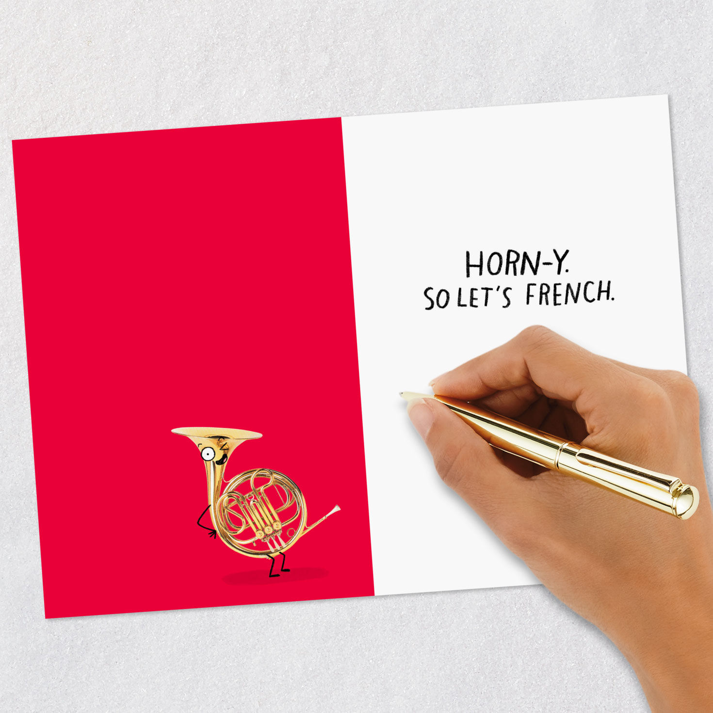 Suggestive French Horn Funny Valentine's Day Card for only USD 3.99 | Hallmark