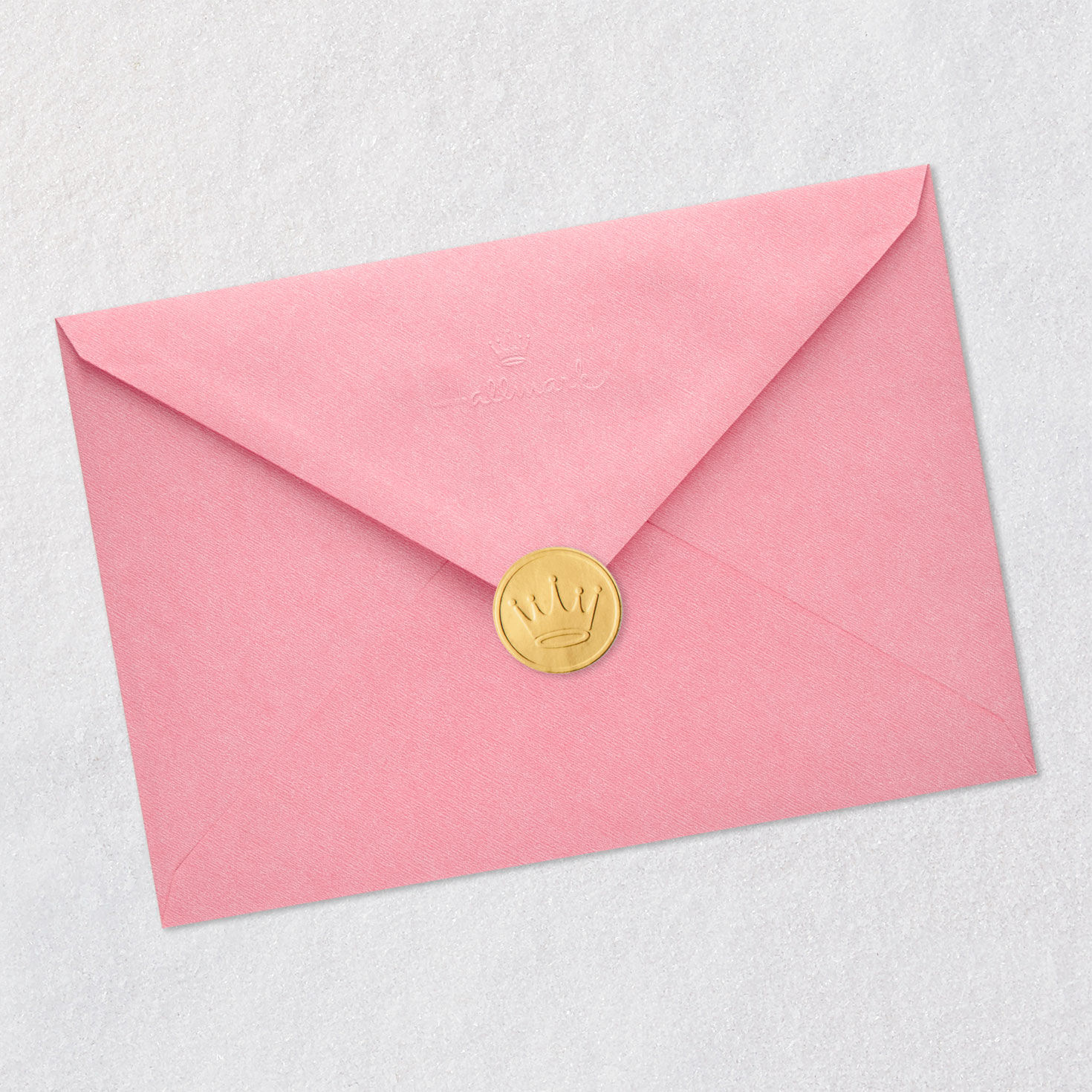 Colorful Lettering Funny Birthday Card Envelope Back with Seal image number 8