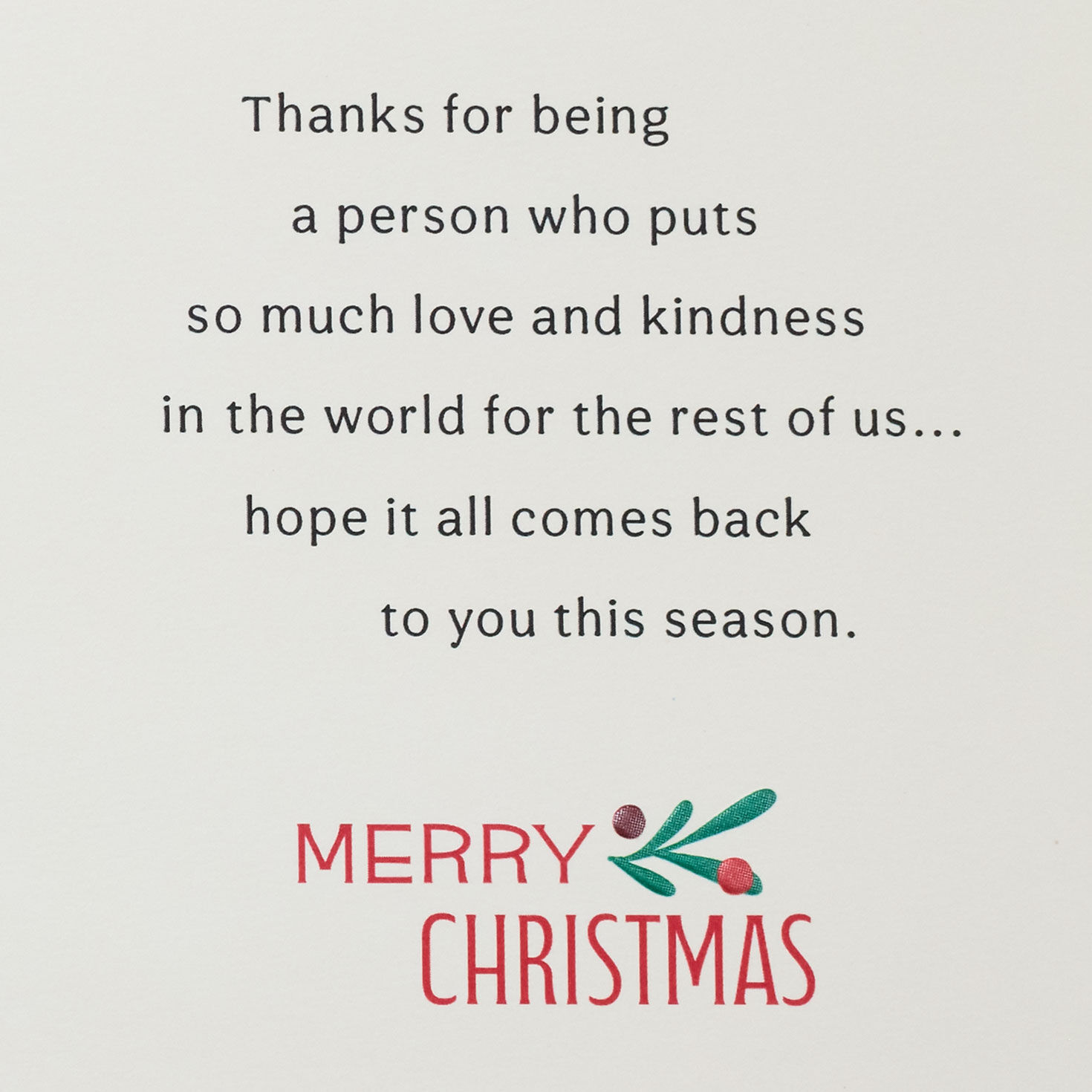 White Dove Peace on Earth Christmas Card Sentiment image number 2