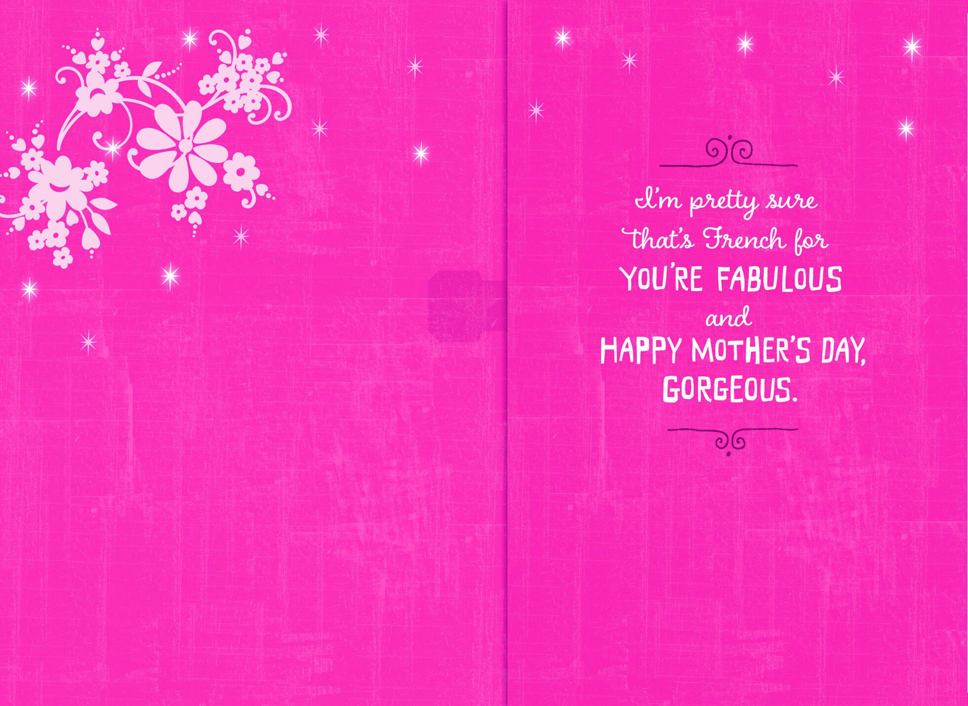 Eiffel Tower Musical Mother’s Day Card