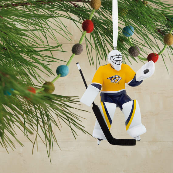 NHL Nashville Predators® Goalie Hallmark Ornament, , large image number 2