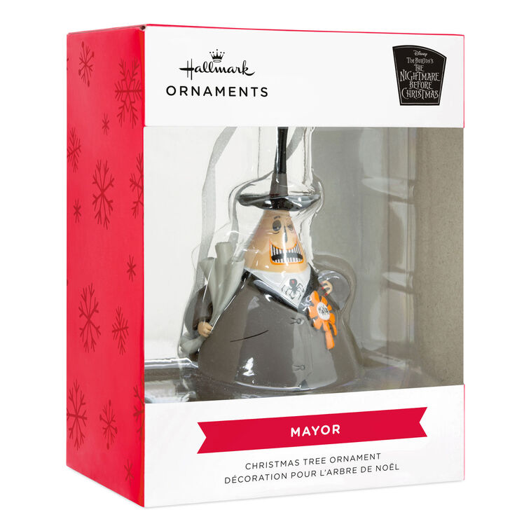Disney Tim Burton's The Nightmare Before Christmas Mayor Hallmark Ornament, , large image number 4