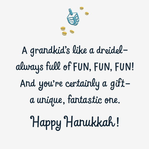 A Grandkid's Like… Hanukkah Card, 