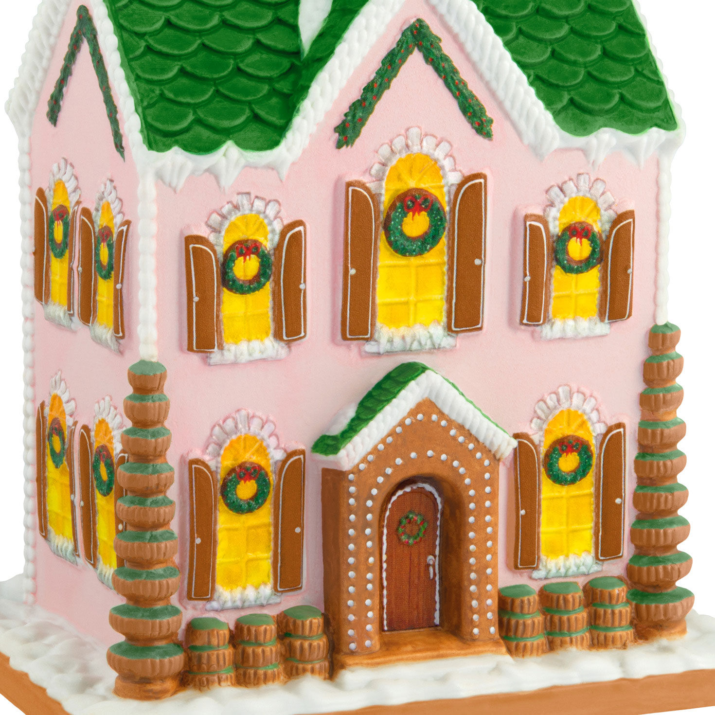 Fancy Gingerbread House Keepsake Ornament upclose view image number 5