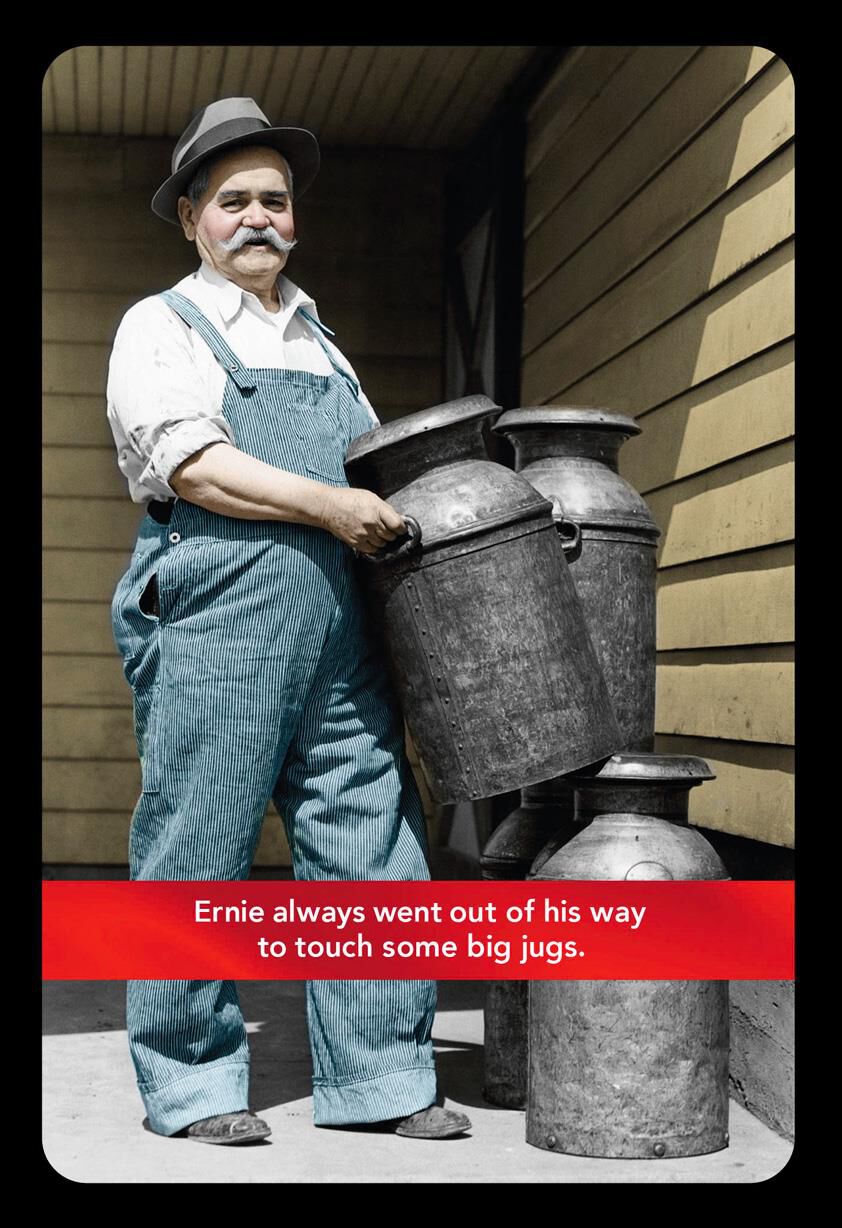 Big Jugs Funny Birthday Card