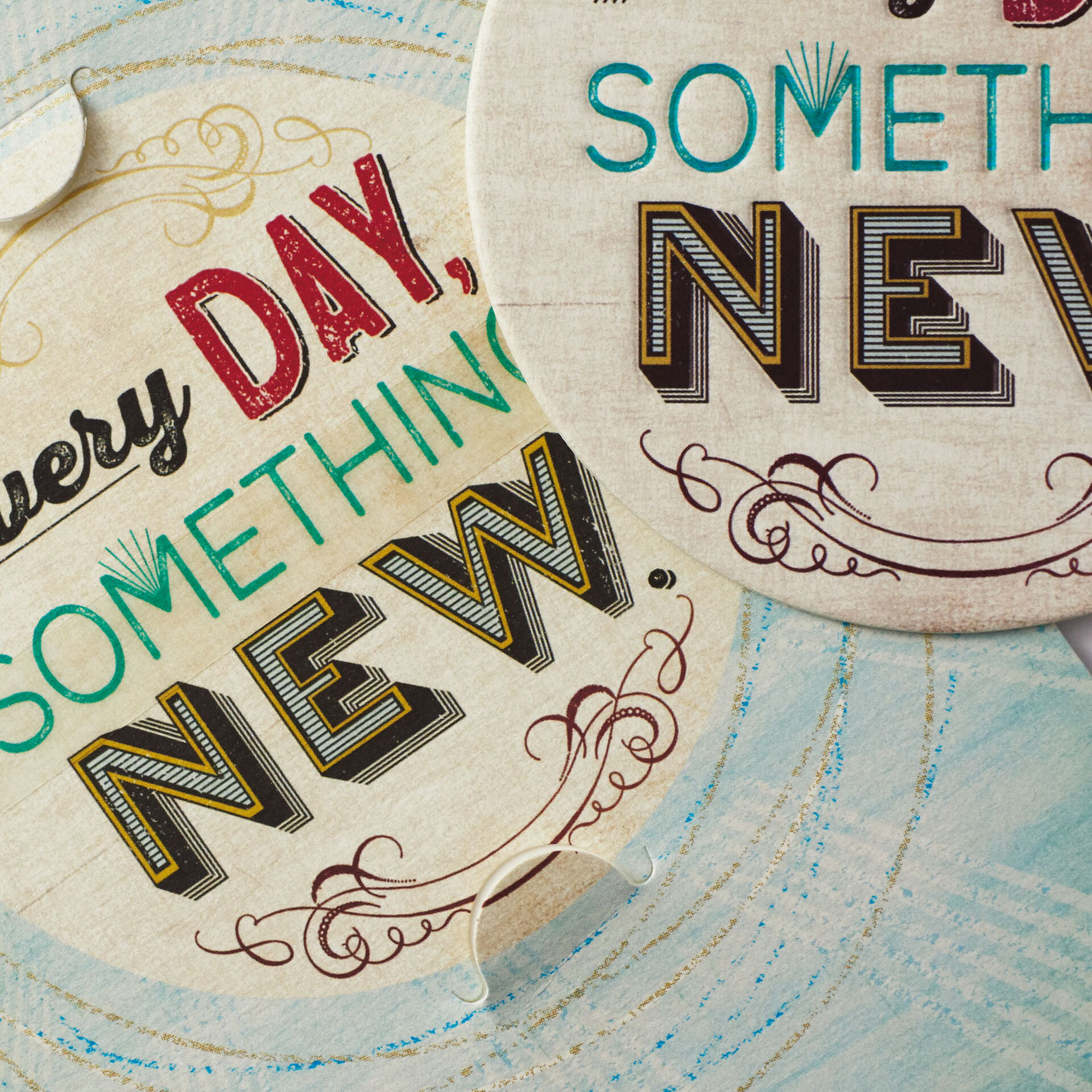 Something New For You Birthday Card With Removable Coaster Greeting Cards Hallmark