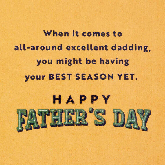On Top of Your Dad Game Father's Day Card, , large image number 2