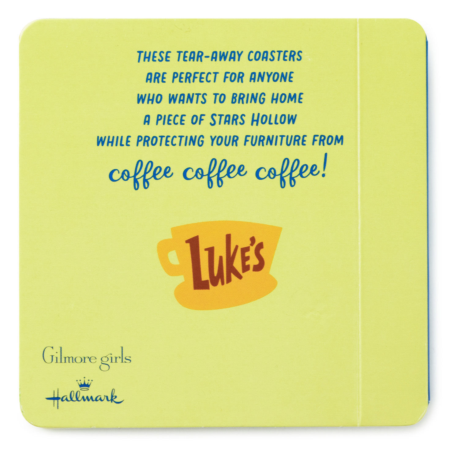Gilmore Girls Stars Hollow Scenes Coaster Book Back image number 2