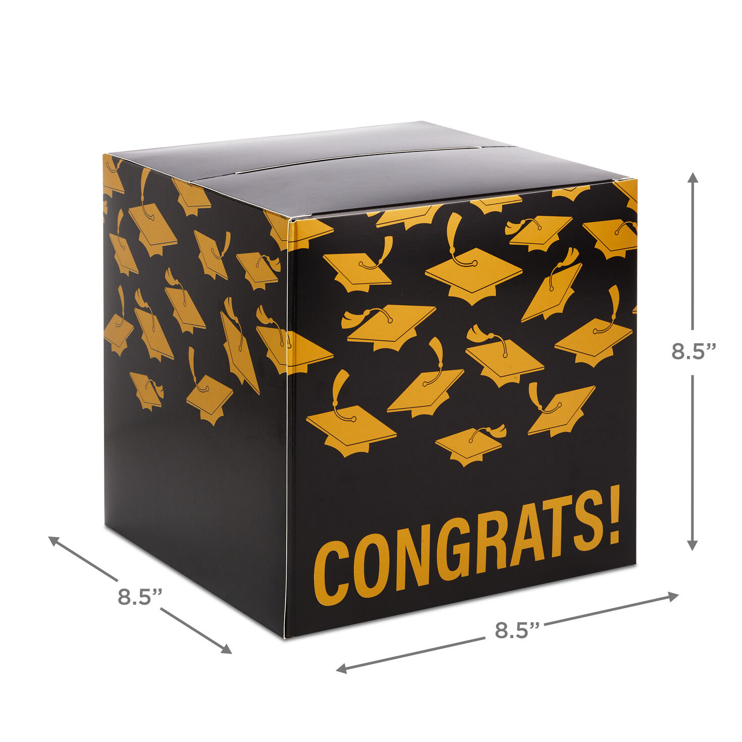 8.5" Mortarboards on Black Graduation Card Box for only USD 5.99 | Hallmark