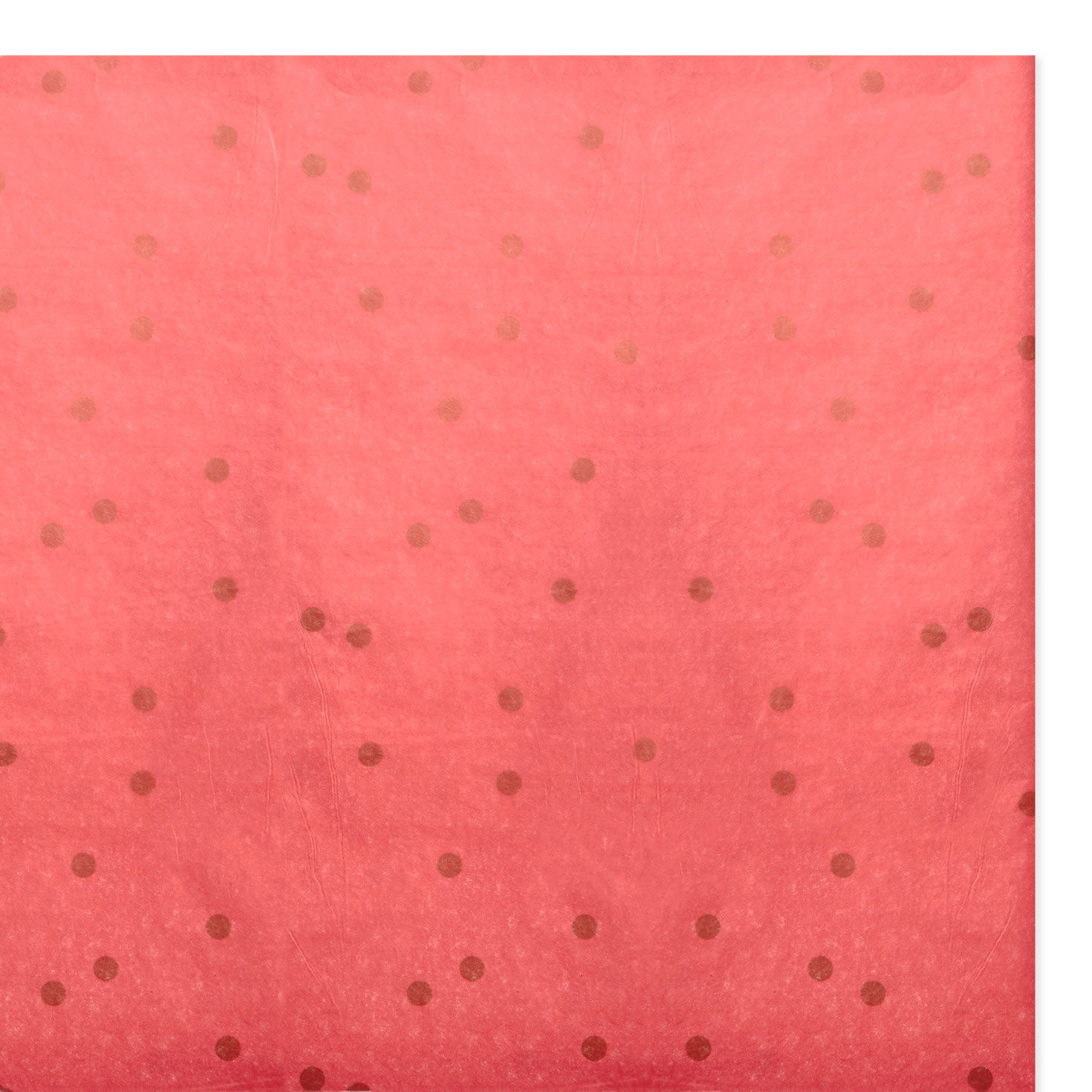 Gold Dots on Coral Tissue Paper, 6 sheets, , large image number 3