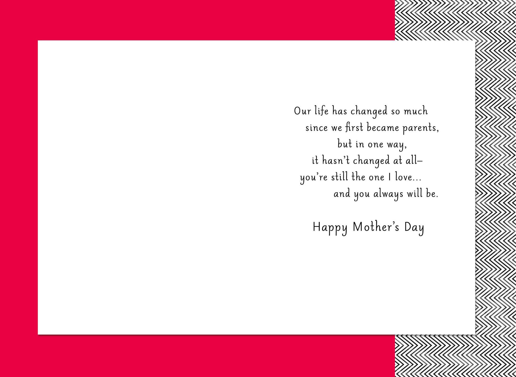 Vase of Flowers Mother's Day Card for Wife