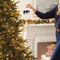 Black and White Horse Keepsake Ornament hand holding item image number 4