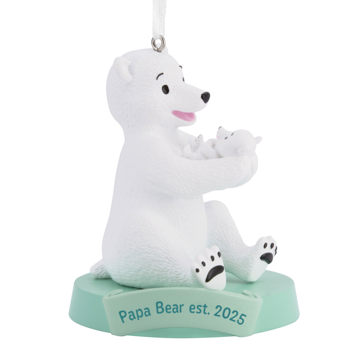 Papa Bear New Dad 2025 Hallmark Ornament