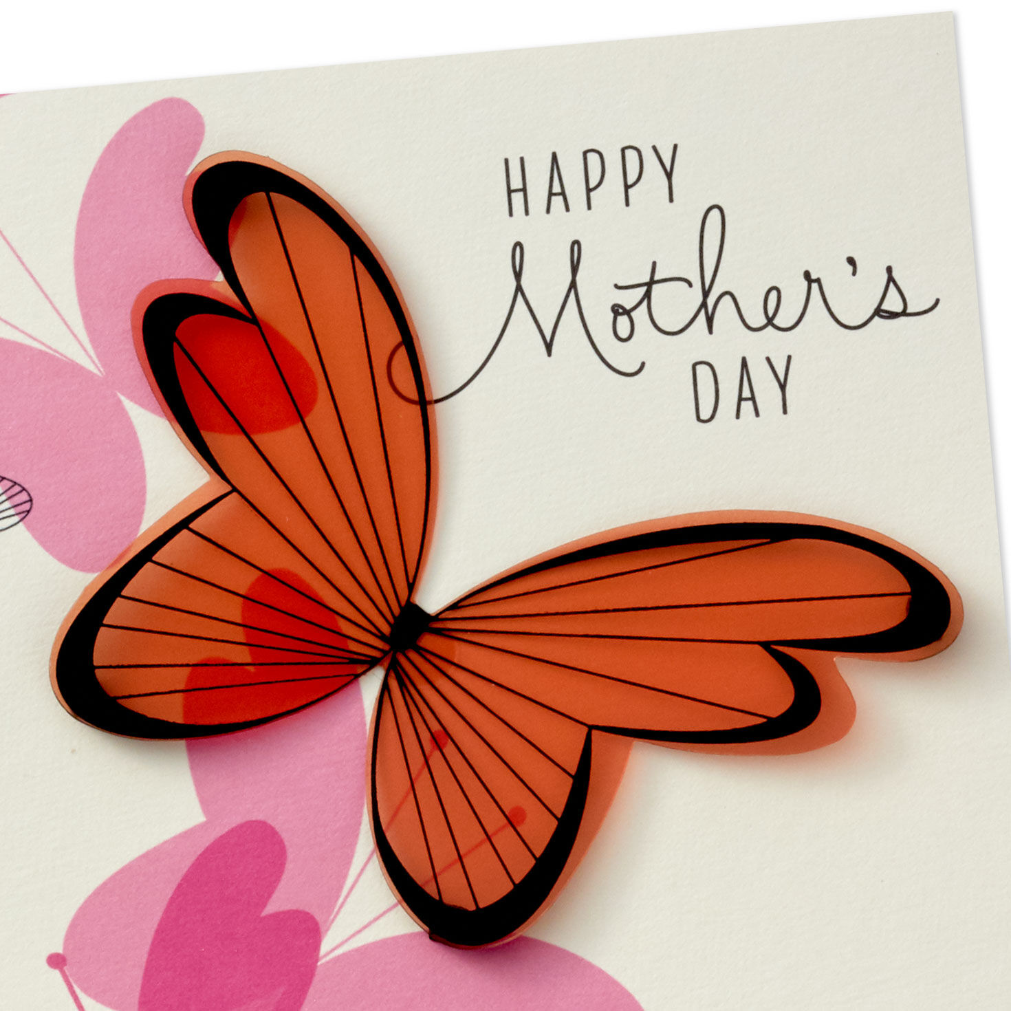 Love and Joy Beautiful Butterflies Mother's Day Card, , large image number 4