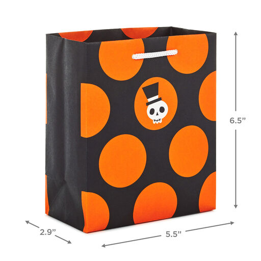6.5" Assorted 8-Pack Stylish Halloween Small Gift Bags, 