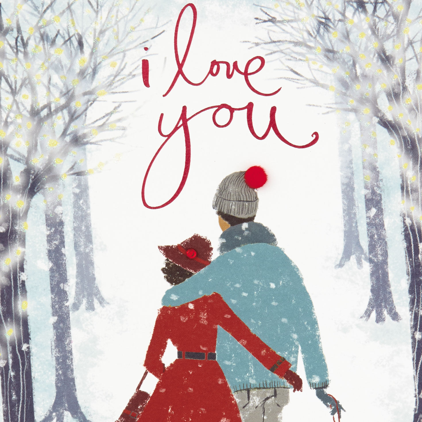 Just Saying Romantic Christmas Card - Greeting Cards | Hallmark