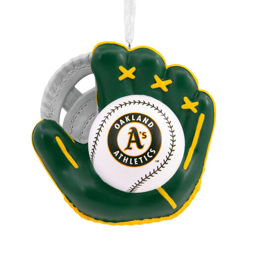 MLB Oakland Athletics™ Baseball Glove Hallmark Ornament, 