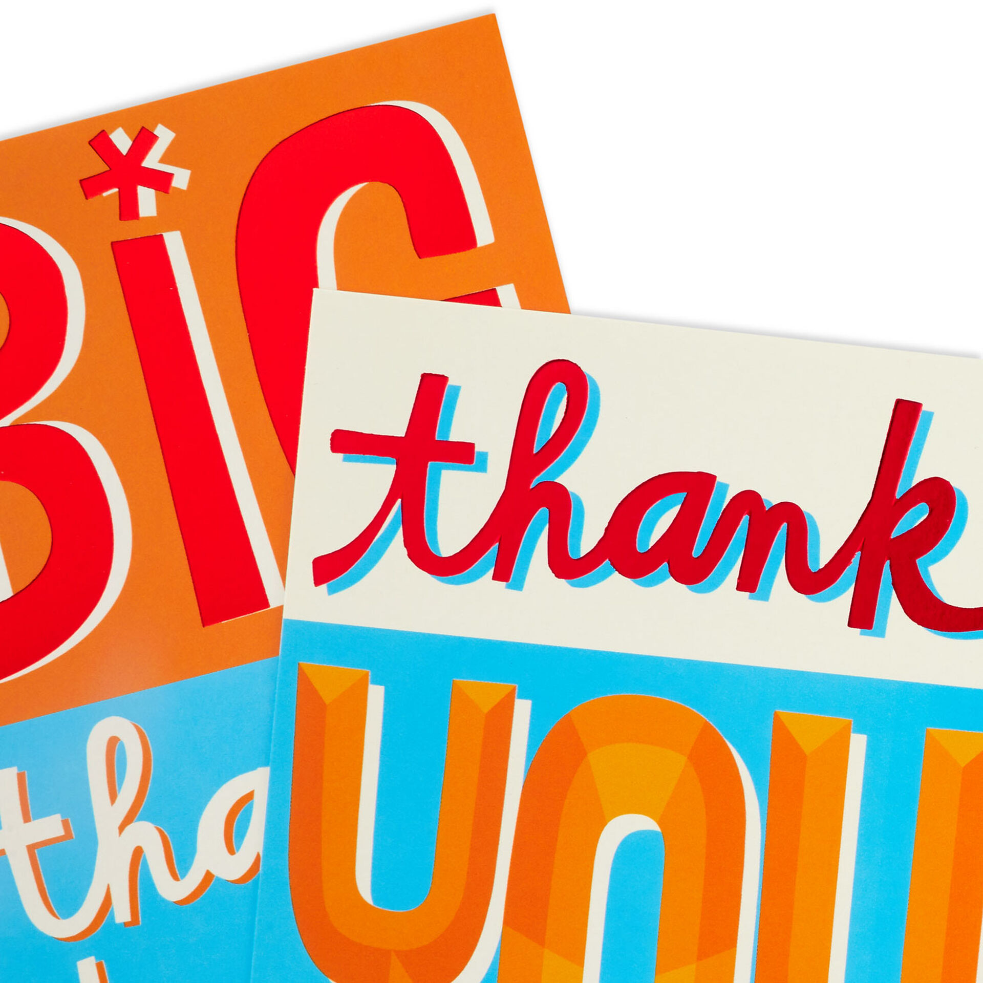 Color Block ThankYou Cards, Pack of 10 Boxed Cards Hallmark