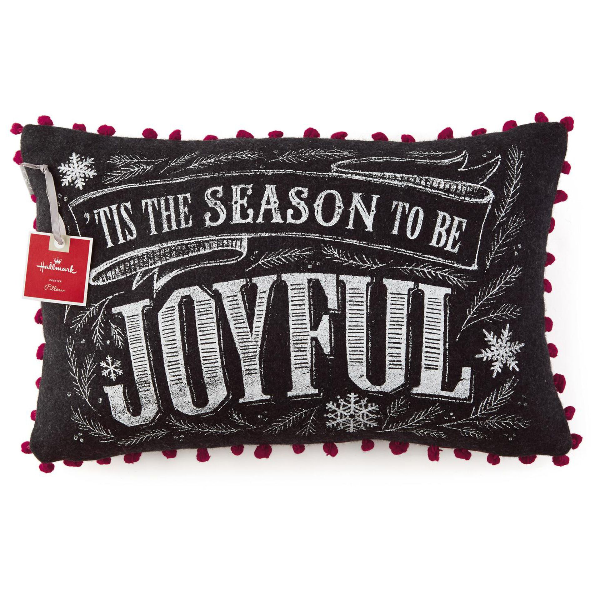 Joyful Pillow 20x12 Pillows & Blankets Hallmark