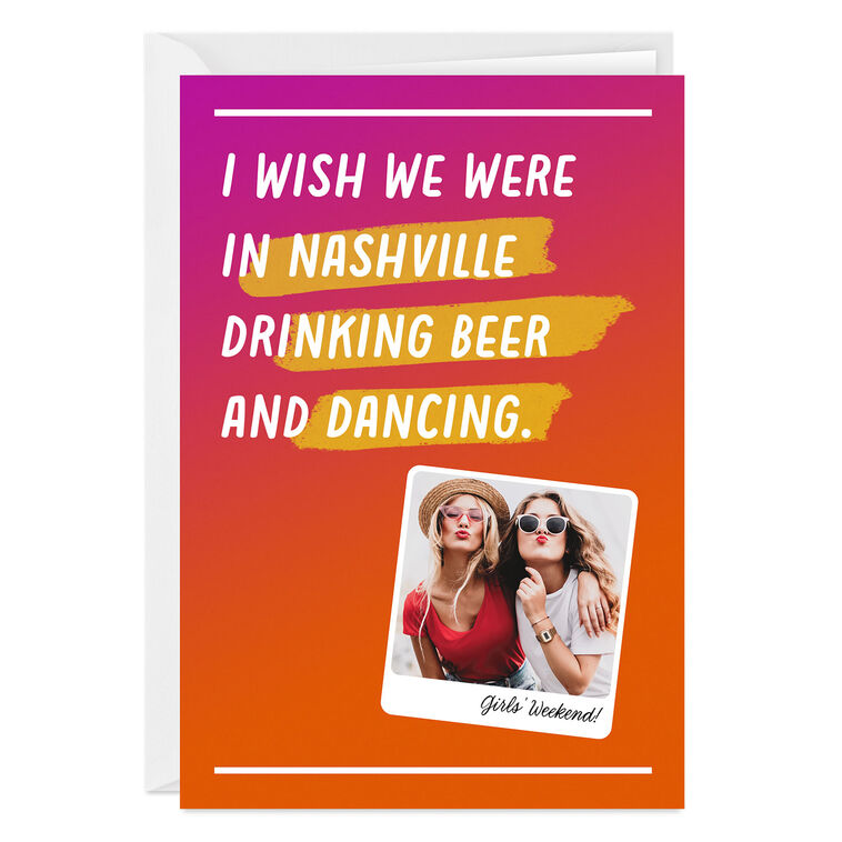 Personalized Fun Wish List Photo Card