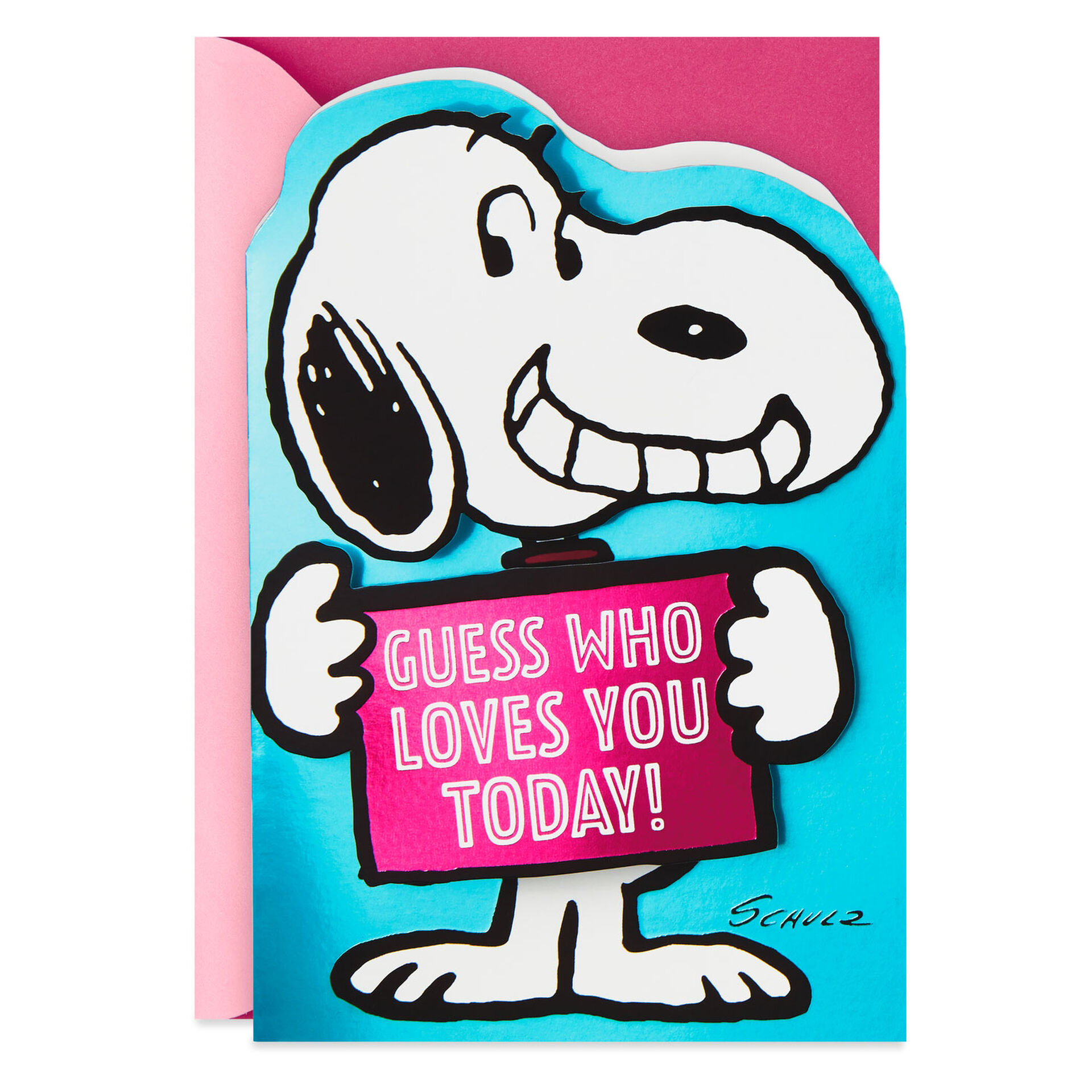 Peanuts Guess Who Loves You Pop Up Birthday Card Greeting Cards Hallmark