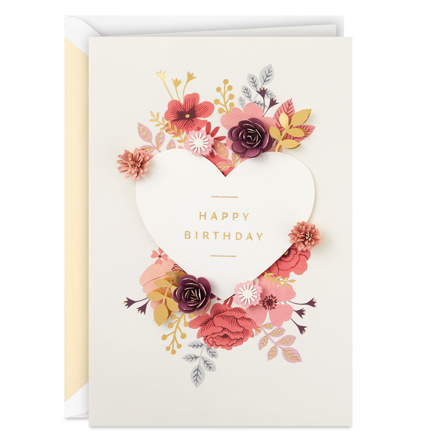 My Favorite Person Hearts and Flowers Birthday Card for only USD 8.59 | Hallmark