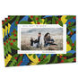 Bold Holly Flat Holiday Photo Card, , large image number 1