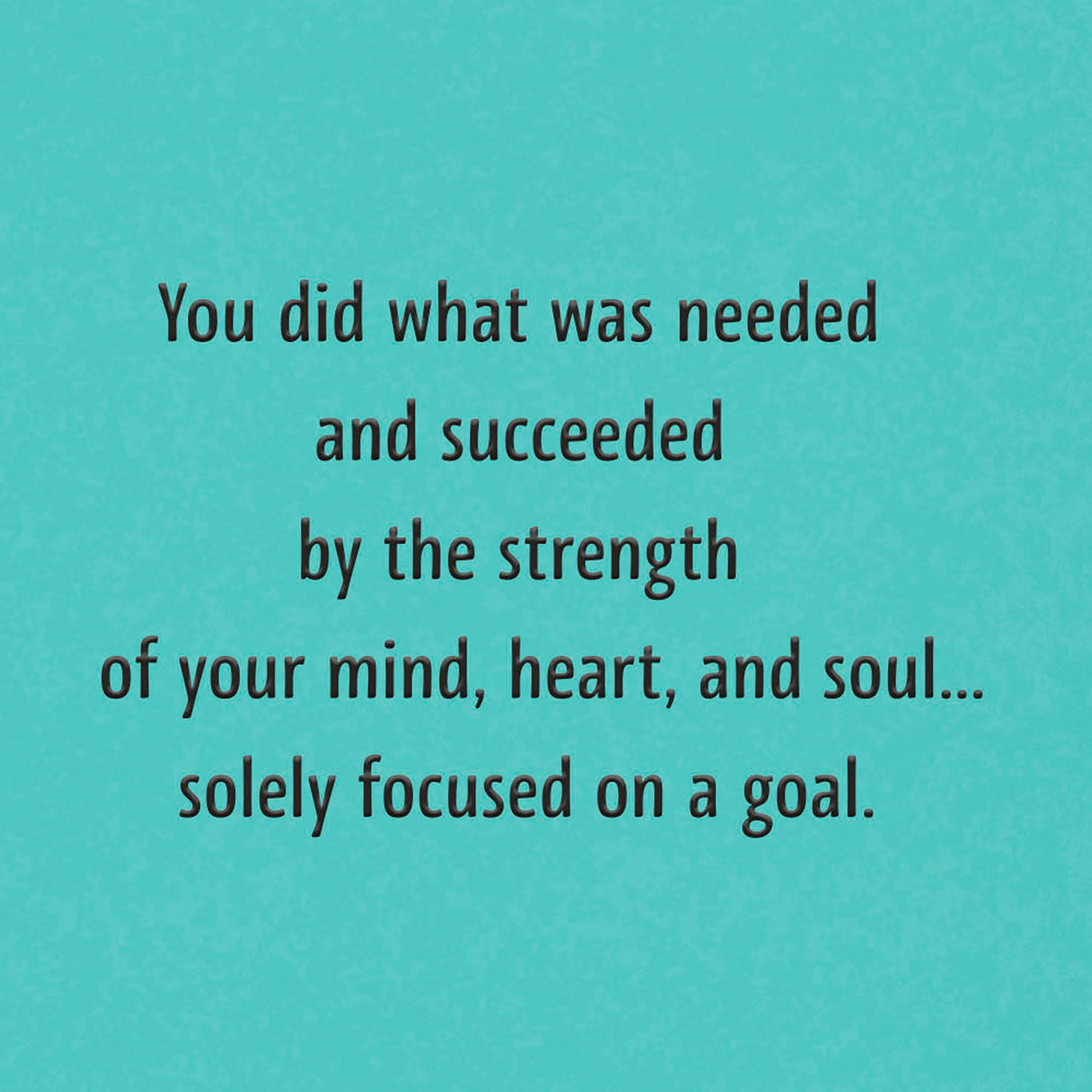 Pink, Teal and Orange on Black Graduation Card Sentiment image number 2