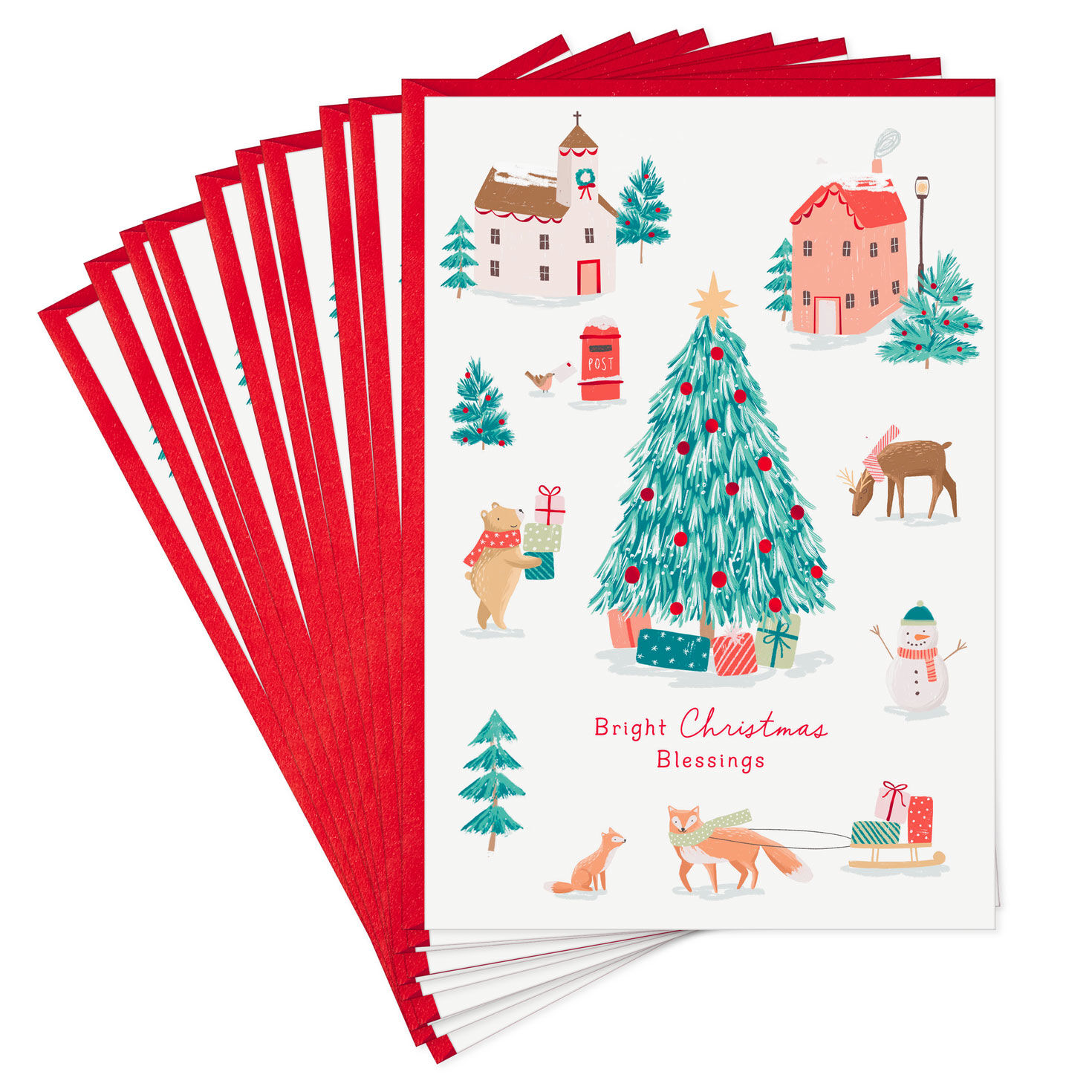 Bright Blessings of This Special Season Christmas Cards, Pack of 10