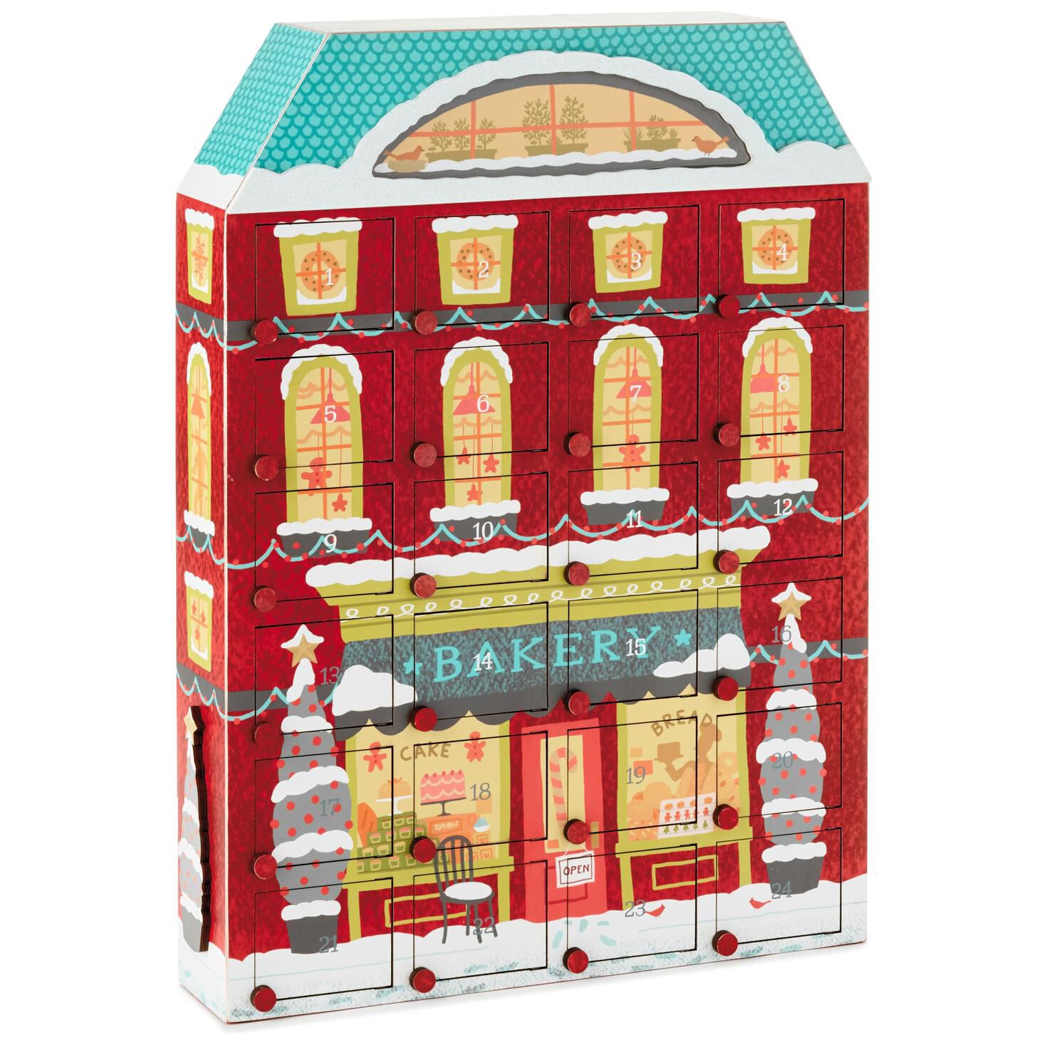 holiday village wooden christmas advent calendar decorative accessories hallmark - Hallmark Christmas Village holiday village wooden christmas advent calendar decorative accessories hallmark - Hallmark Christmas Village