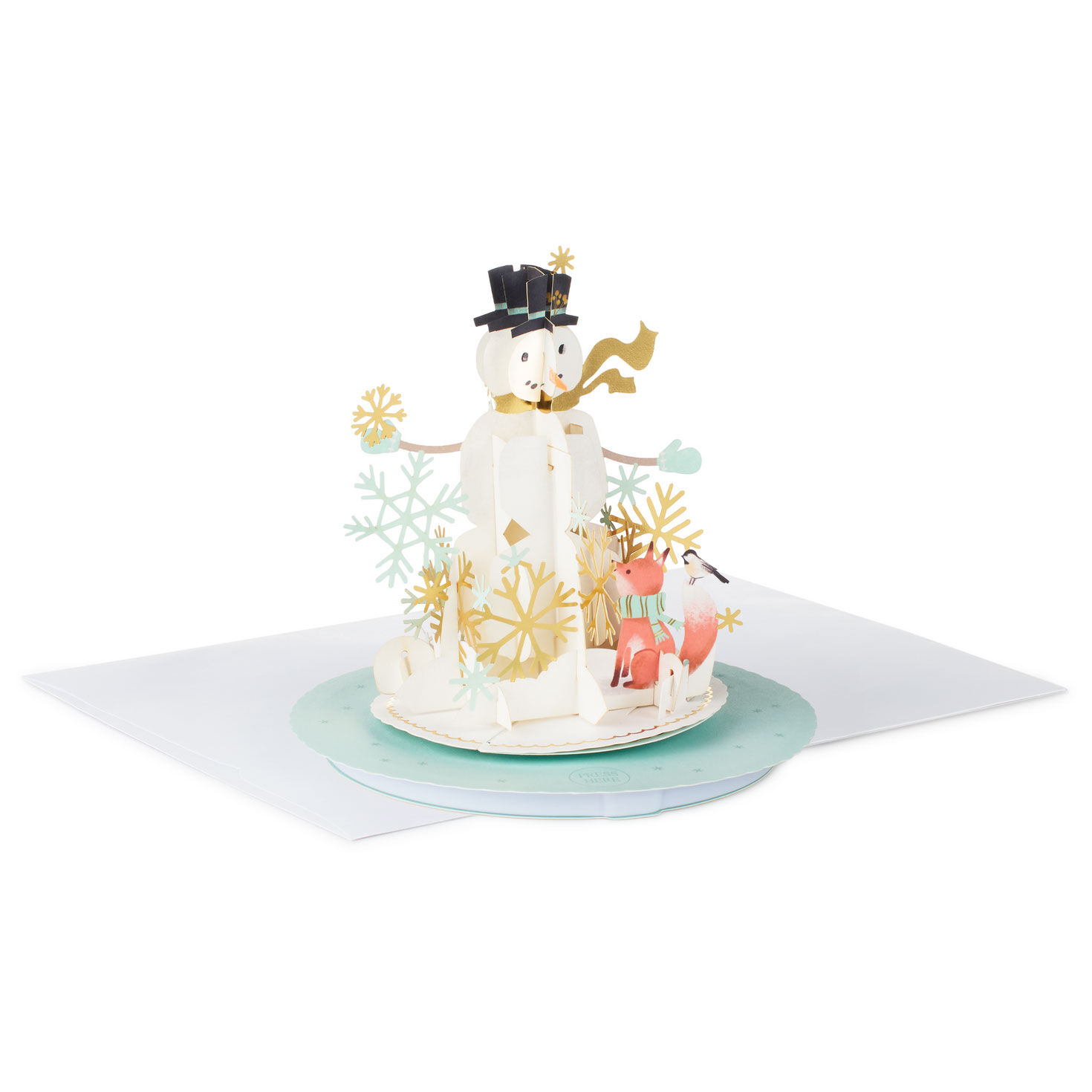 Wonder of the Season Musical 3D Pop-Up Christmas Card With Motion