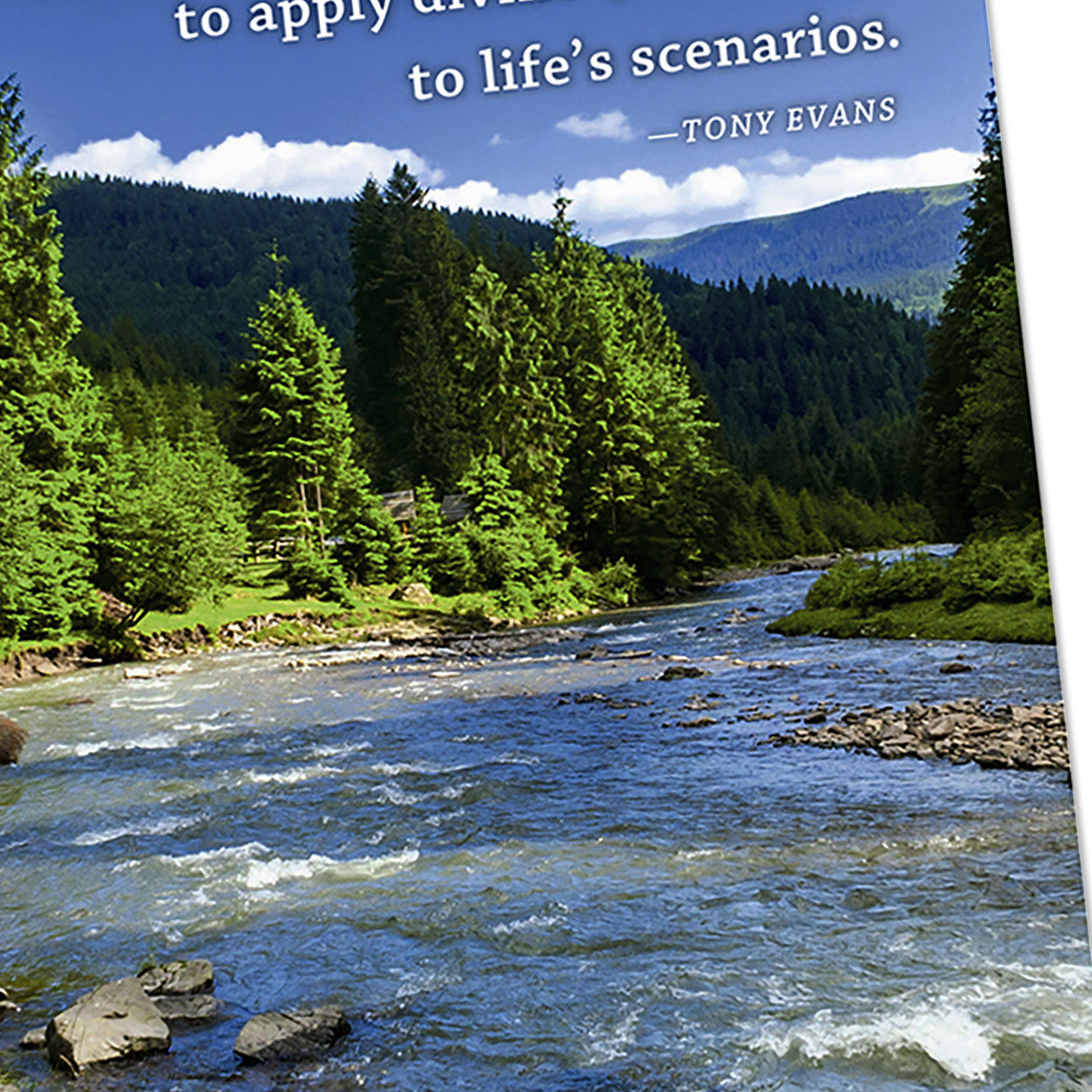 Tony Evans DaySpring Encouragement Cards Assortment Cover Detail image number 5