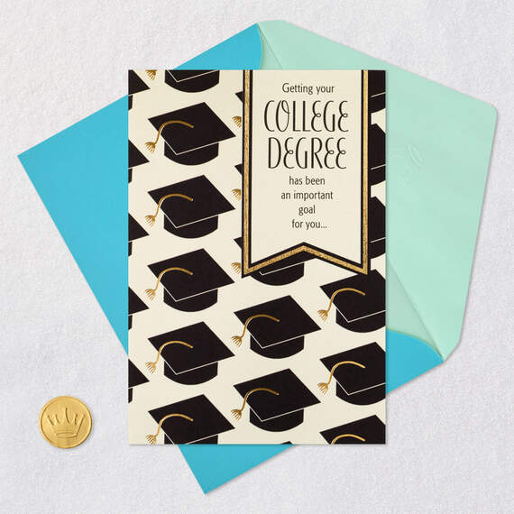 Your Determination Has Paid Off College Graduation Card, , large image number 5
